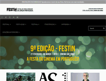 Tablet Screenshot of festin-festival.com